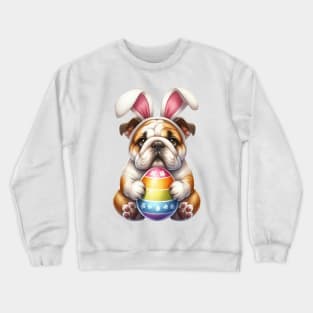 Easter Bulldog Crewneck Sweatshirt